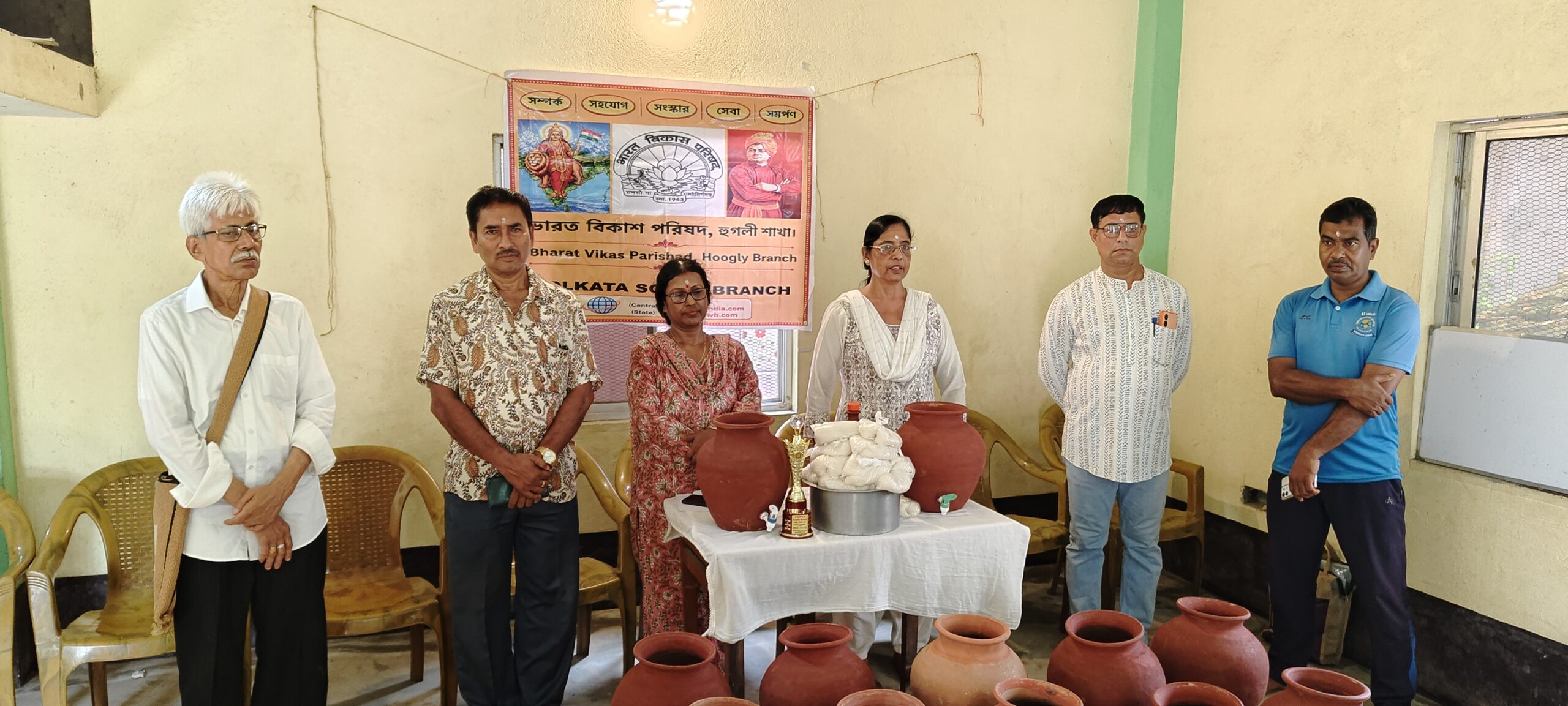 Report on Distribution of environment friendly MOTKA( Earthen drinking water container of 15 litre capacity).